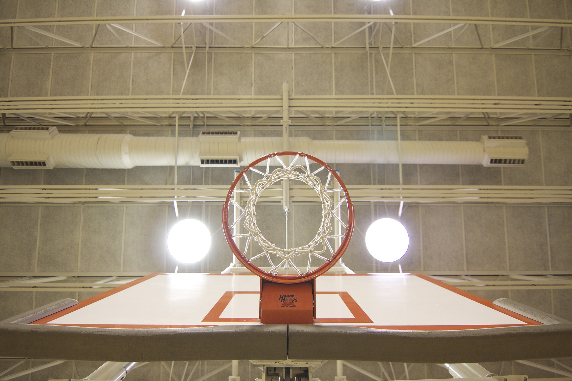 basketball hoop, gym